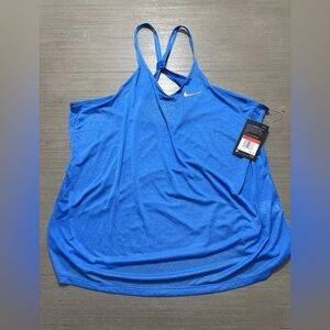 Nike Women's Vibrant Blue Tank Top